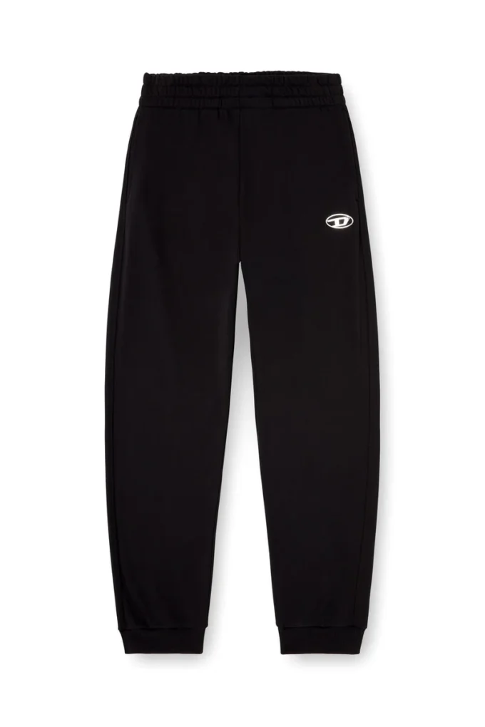 p-marky-od Pantaloni de trening cu logo oval D cu efect metalic p-marky-od Pantaloni de trening cu logo oval D cu efect metalic