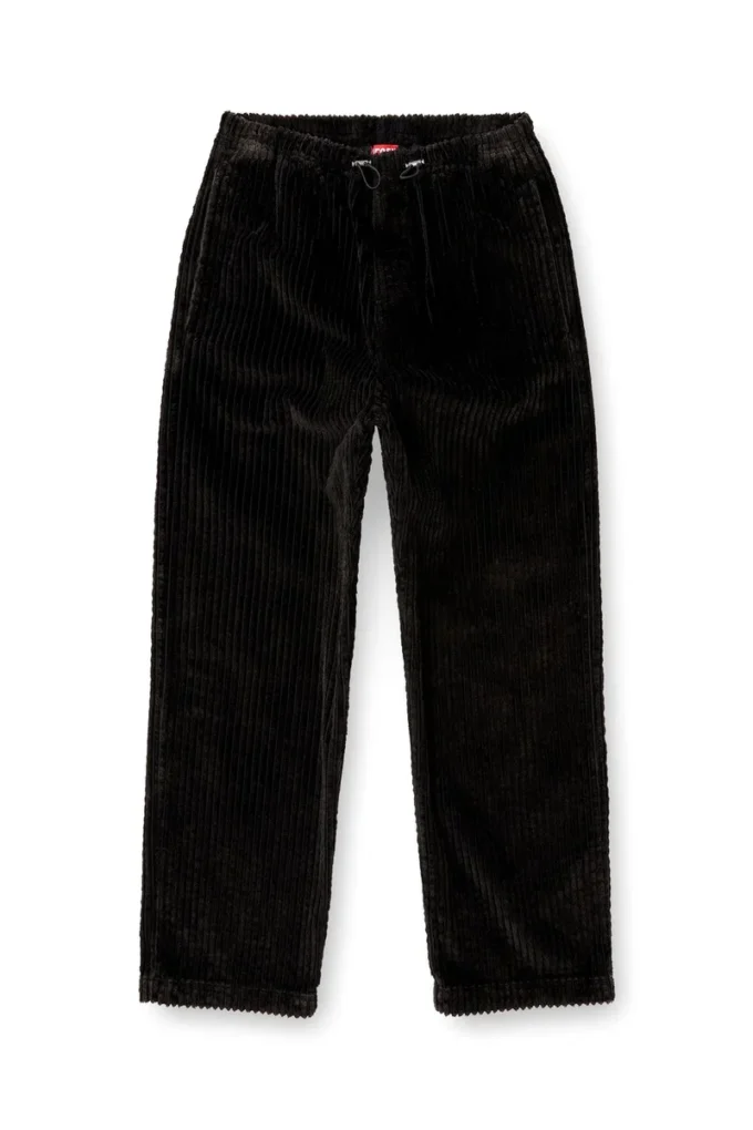 p-martial Pantaloni din catifea cu șnur p-martial Pantaloni din catifea cu șnur