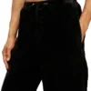 p-martial Pantaloni din catifea cu șnur p-martial Pantaloni din catifea cu șnur