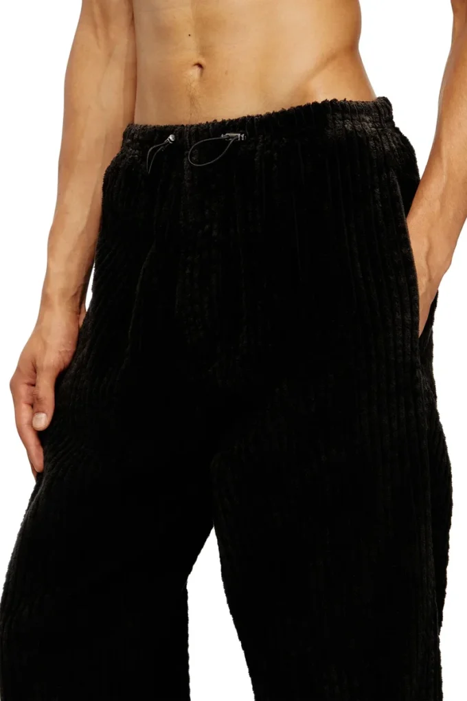 p-martial Pantaloni din catifea cu șnur p-martial Pantaloni din catifea cu șnur
