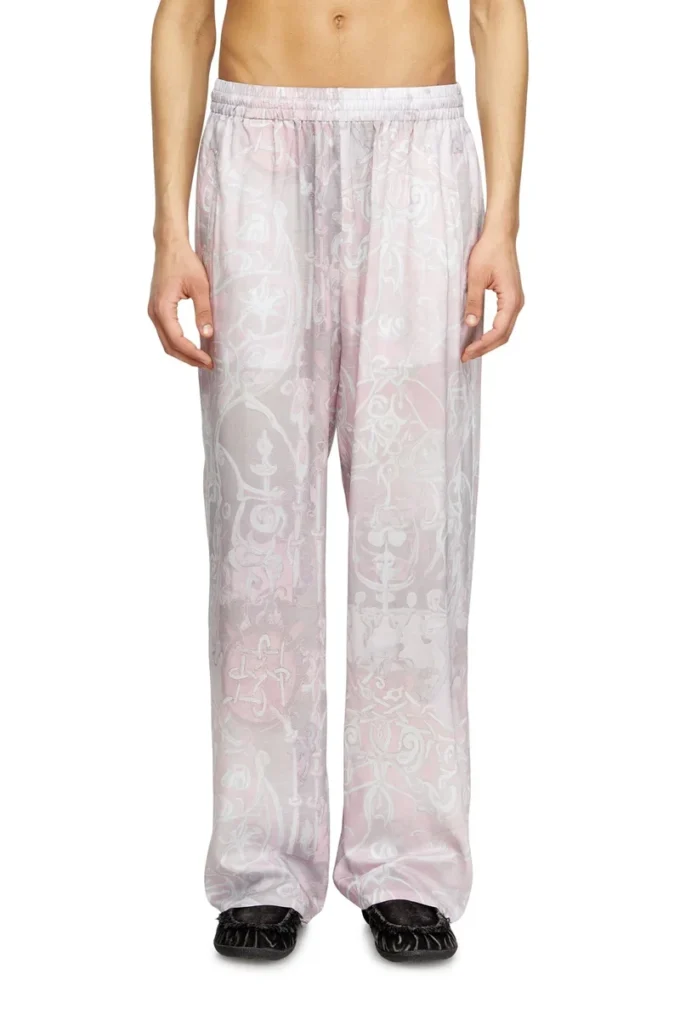 p-theck-a-ajfw Pantaloni de trening cu imprimeu medieval p-theck-a-ajfw Pantaloni de trening cu imprimeu medieval