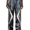 p-theck-bmcz Pantaloni de trening din satin cu imprimeu trompe l’oeil p-theck-bmcz Pantaloni de trening din satin cu imprimeu trompe l’oeil