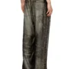 p-theck-lkct Pantaloni elastici din viscoză cu aspect denim p-theck-lkct Pantaloni elastici din viscoză cu aspect denim