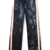 p-thecks-nman Pantaloni din viscoză cu imprimeu biker p-thecks-nman Pantaloni din viscoză cu imprimeu biker