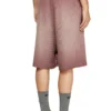 p-warky-short Pantaloni scurți tip waffle cu imprimeu medieval p-warky-short Pantaloni scurți tip waffle cu imprimeu medieval