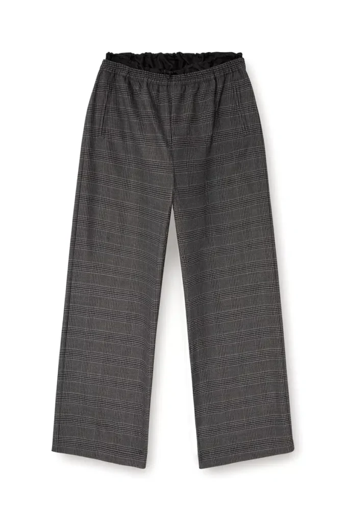 p-yrite Pantaloni din lână cu buzunare aplicate p-yrite Pantaloni din lână cu buzunare aplicate
