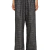 p-yrite Pantaloni din lână cu buzunare aplicate p-yrite Pantaloni din lână cu buzunare aplicate
