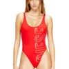 pamela-d-core Costum de baie cu imprimeu logo pamela-d-core Costum de baie cu imprimeu logo