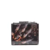 Play bi-fold zip ii Portofel mic din PU lucios imprimat