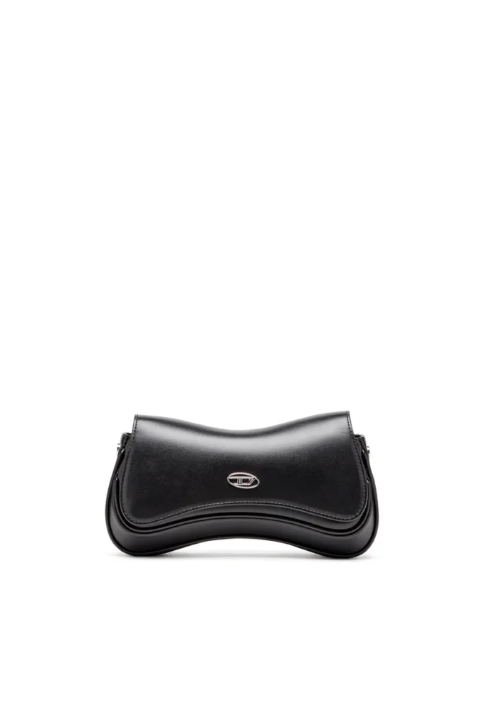 play clutch Geantă de umăr Play din piele semilucioasă play clutch Geantă de umăr Play din piele semilucioasă