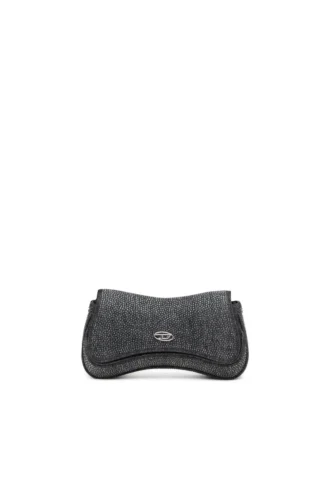 play clutch Play-Clutch din denim cristal