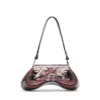 play crossbody Geantă de umăr Play din PU lucios imprimat