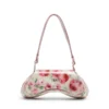 play crossbody Geantă de umăr Play din PU lucios imprimat