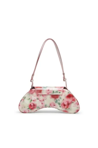 play crossbody Geantă de umăr Play din PU lucios imprimat