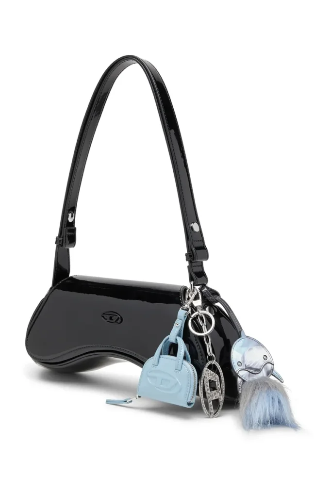play crossbody Geantă Play-Crossbody din PU lucios