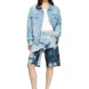 pr-d-rixford-s Pantaloni scurți din denim cu imprimeu decolorat pr-d-rixford-s Pantaloni scurți din denim cu imprimeu decolorat