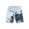 pr-d-rixford-s Pantaloni scurți din denim cu imprimeu decolorat pr-d-rixford-s Pantaloni scurți din denim cu imprimeu decolorat