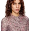 Rochie din lycra d-polyna cu imprimeu bouclé Rochie din lycra d-polyna cu imprimeu bouclé