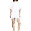 Rochie tip tricou d-eivor cu fundă în față Rochie tip tricou d-eivor cu fundă în față