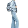Rucsac Diesel Day Pak’r din denim trompe l’oeil Rucsac Diesel Day Pak’r din denim trompe l’oeil