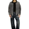 s-batel-v1 Jachetă cu fermoar căptușită cu teddy, cu efect denim s-batel-v1 Jachetă cu fermoar căptușită cu teddy, cu efect denim
