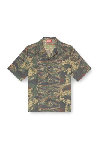 s-brack-epbw Cămașă cu imprimeuri camuflaj mixte