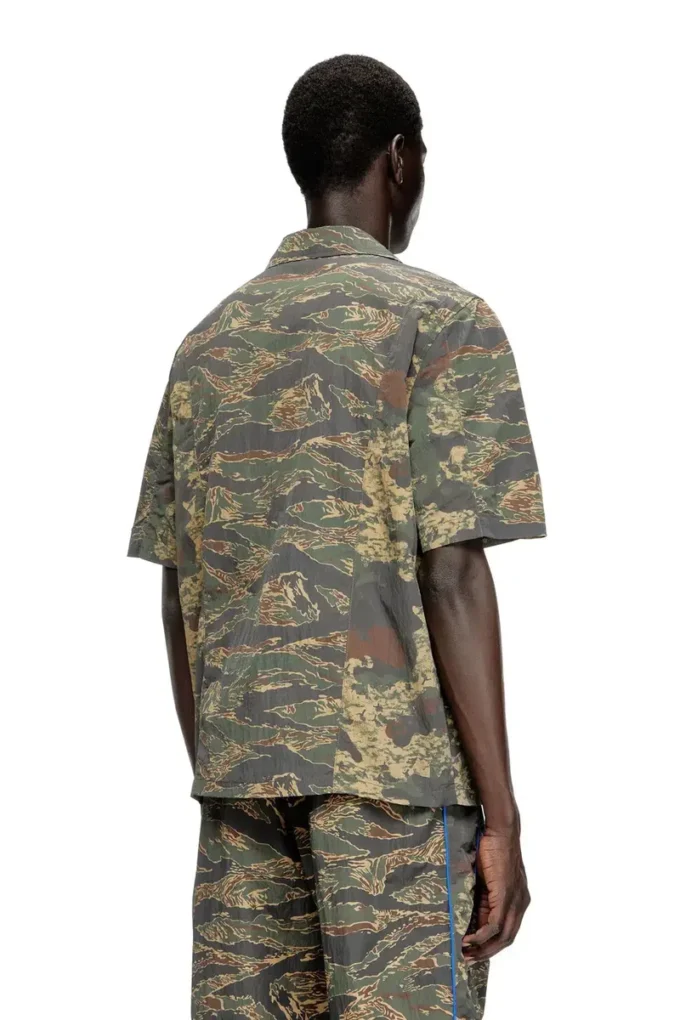 s-brack-epbw Cămașă cu imprimeuri camuflaj mixte s-brack-epbw Cămașă cu imprimeuri camuflaj mixte