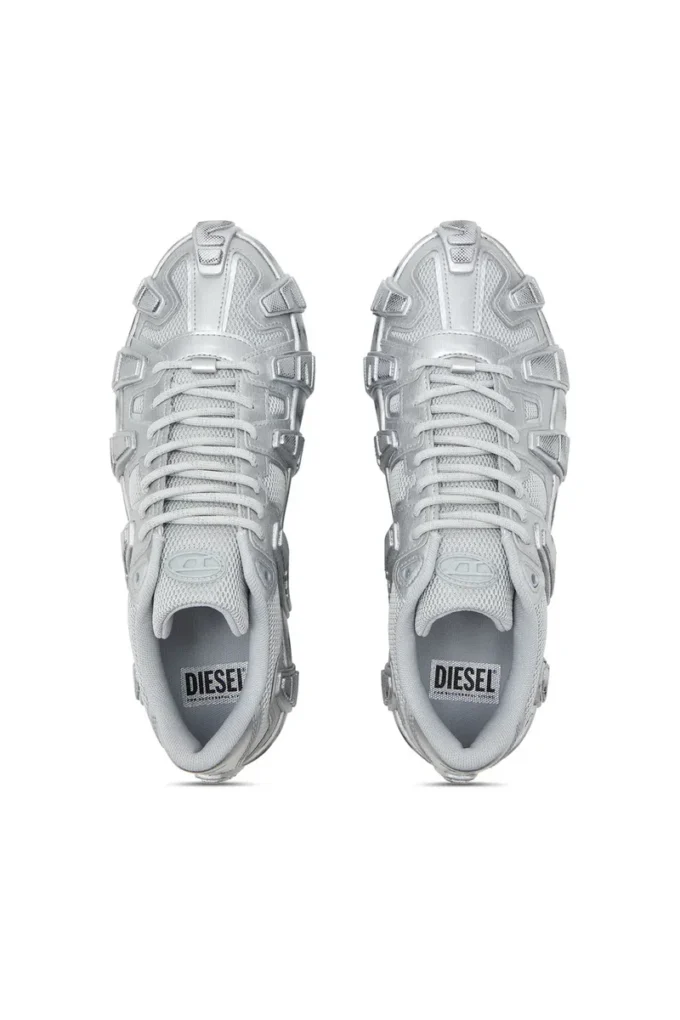 s-d-griffe low Adidași S-D-Griffe-Metallic din plasă și PU