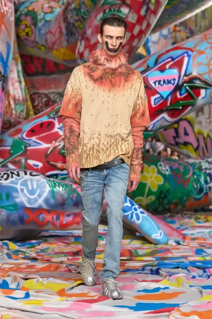 s-d-griffe low Adidași S-D-Griffe-Metallic din plasă și PU