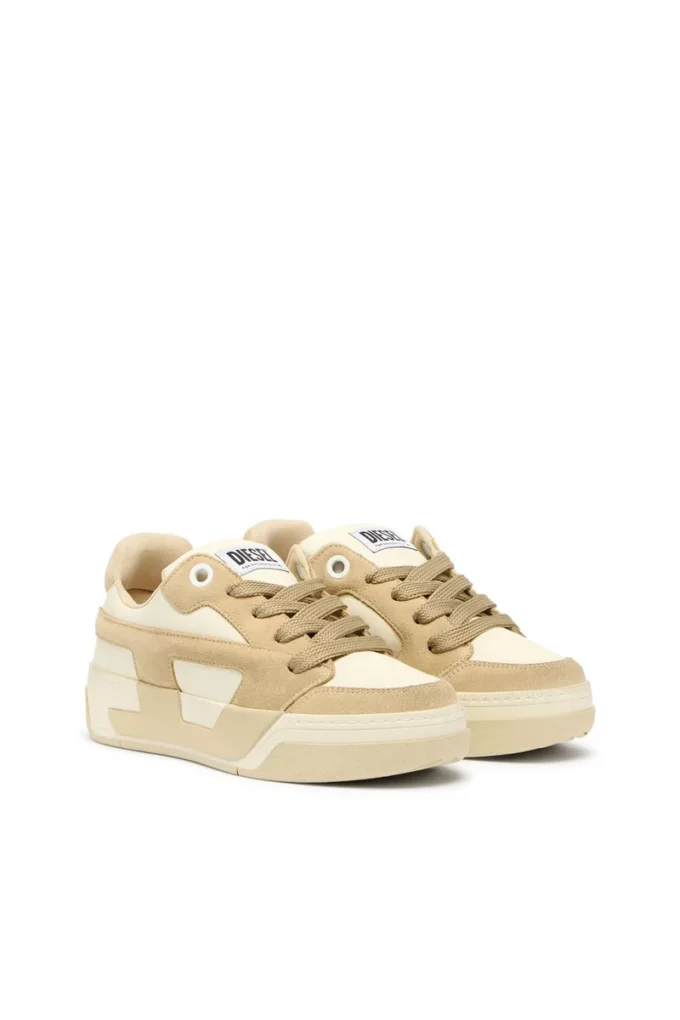s-d-ollie low w Adidași D-Ollie-Distressed din piele și piele întoarsă