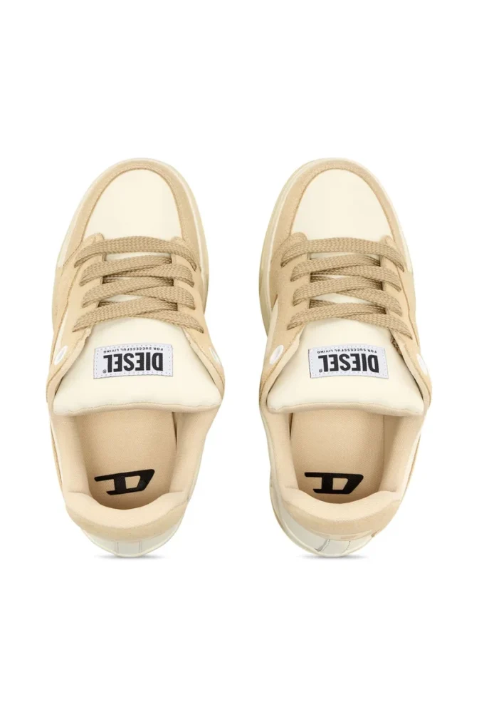 s-d-ollie low w Adidași D-Ollie-Distressed din piele și piele întoarsă