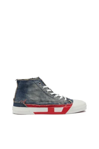s-d-verse mid ii D-Verse-Adidași înalți din denim cu logo D