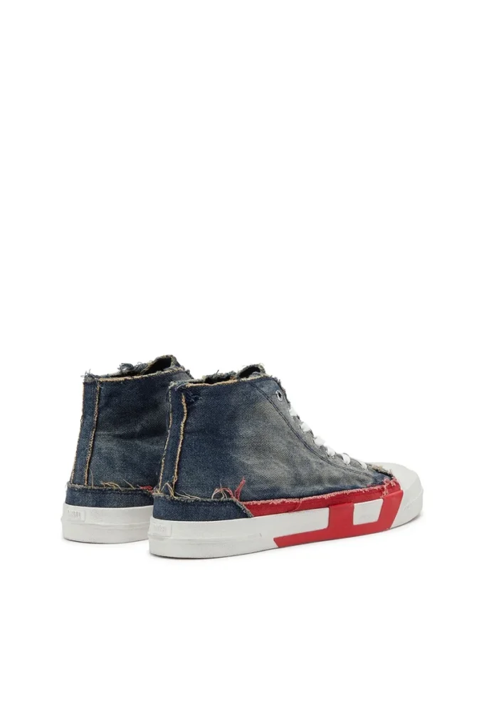 s-d-verse mid ii D-Verse-Adidași înalți din denim cu logo D