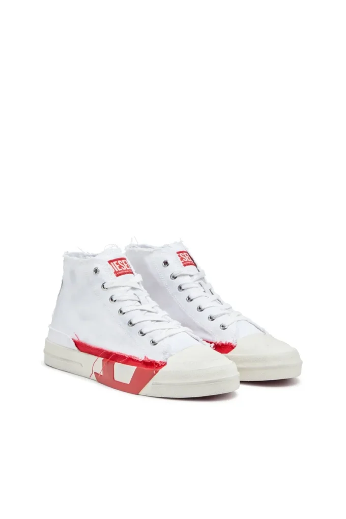 s-d-verse mid S-D-Verse-Dirty-effect adidași din pânză cu talpă înaltă