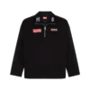 s-gander-r Cămașă cu jumătate de fermoar din jersey și poplin s-gander-r Cămașă cu jumătate de fermoar din jersey și poplin