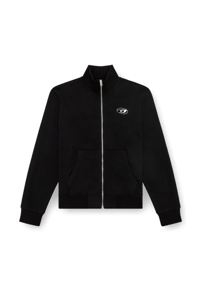 s-ginni-zip-od Hanorac cu fermoar și logo metalic s-ginni-zip-od Hanorac cu fermoar și logo metalic