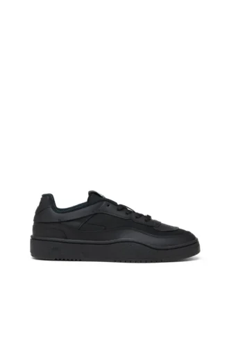 s-oval skate low S-Oval Skate – Adidași din piele cu inserții din țesătură