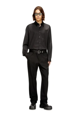 s-simply-gsbh Cămașă din poplin elastic cu broderie