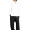 s-simply-gsbh Cămașă din poplin elastic cu broderie s-simply-gsbh Cămașă din poplin elastic cu broderie