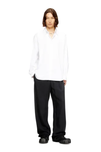 s-simply-gsbh Cămașă din poplin elastic cu broderie