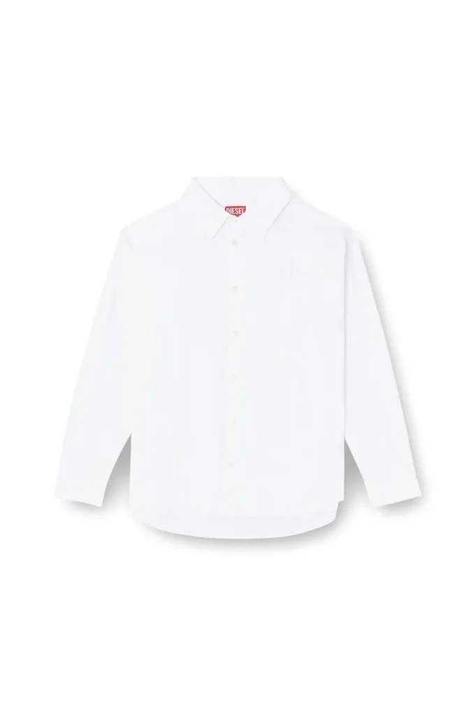 s-simply-gsbh Cămașă din poplin elastic cu broderie s-simply-gsbh Cămașă din poplin elastic cu broderie