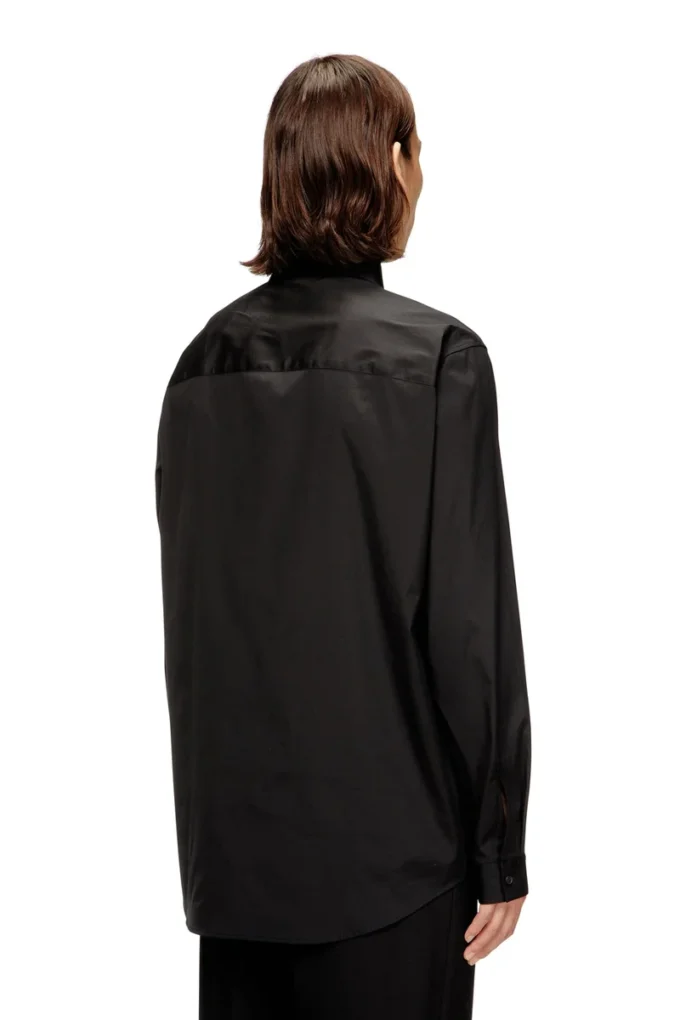 s-simply-gsbh Cămașă din poplin elastic cu broderie s-simply-gsbh Cămașă din poplin elastic cu broderie