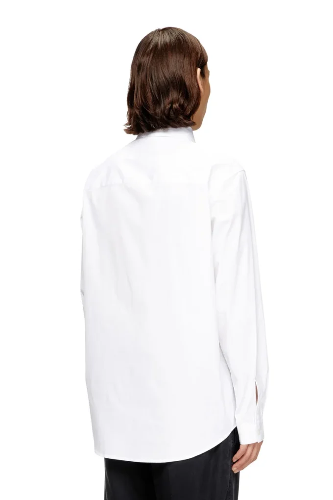 s-simply-gsbh Cămașă din poplin elastic cu broderie s-simply-gsbh Cămașă din poplin elastic cu broderie