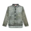 s-simply-lkct Cămașă din viscoză cu aspect denim s-simply-lkct Cămașă din viscoză cu aspect denim