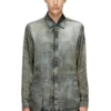 s-simply-lkct Cămașă din viscoză cu aspect denim s-simply-lkct Cămașă din viscoză cu aspect denim