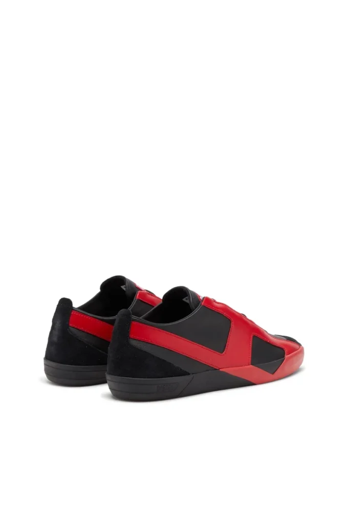 s-slante-d low Adidași S-Slante-D din piele întoarsă și piele cu logo D