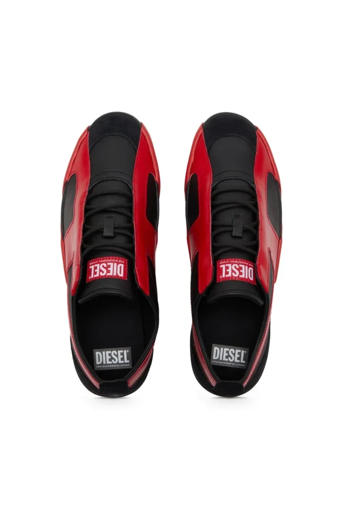 s-slante-d low Adidași S-Slante-D din piele întoarsă și piele cu logo D