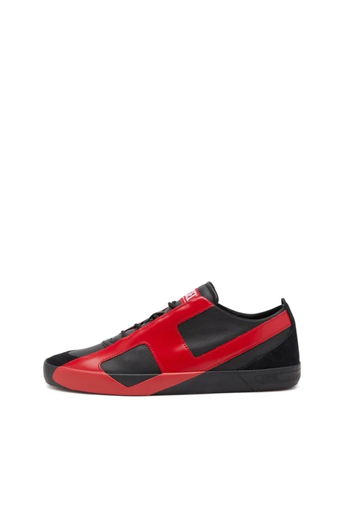 s-slante-d low Adidași S-Slante-D din piele întoarsă și piele cu logo D