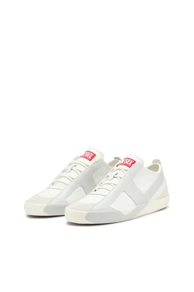 s-slante-d low Adidași S-Slante-D din piele întoarsă și piele cu logo D