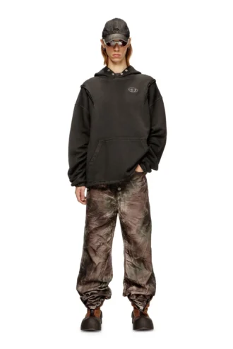 s-thug-hoodie Hanorac cu efect decolorat